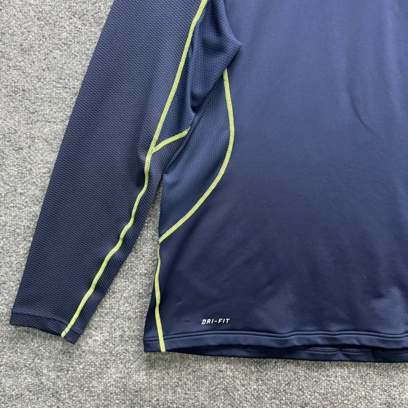 Nike Seattle Seahawks Shirt Men's L Long Sleeve Dri-FIT NFL Training Top - Picture 10 of 16